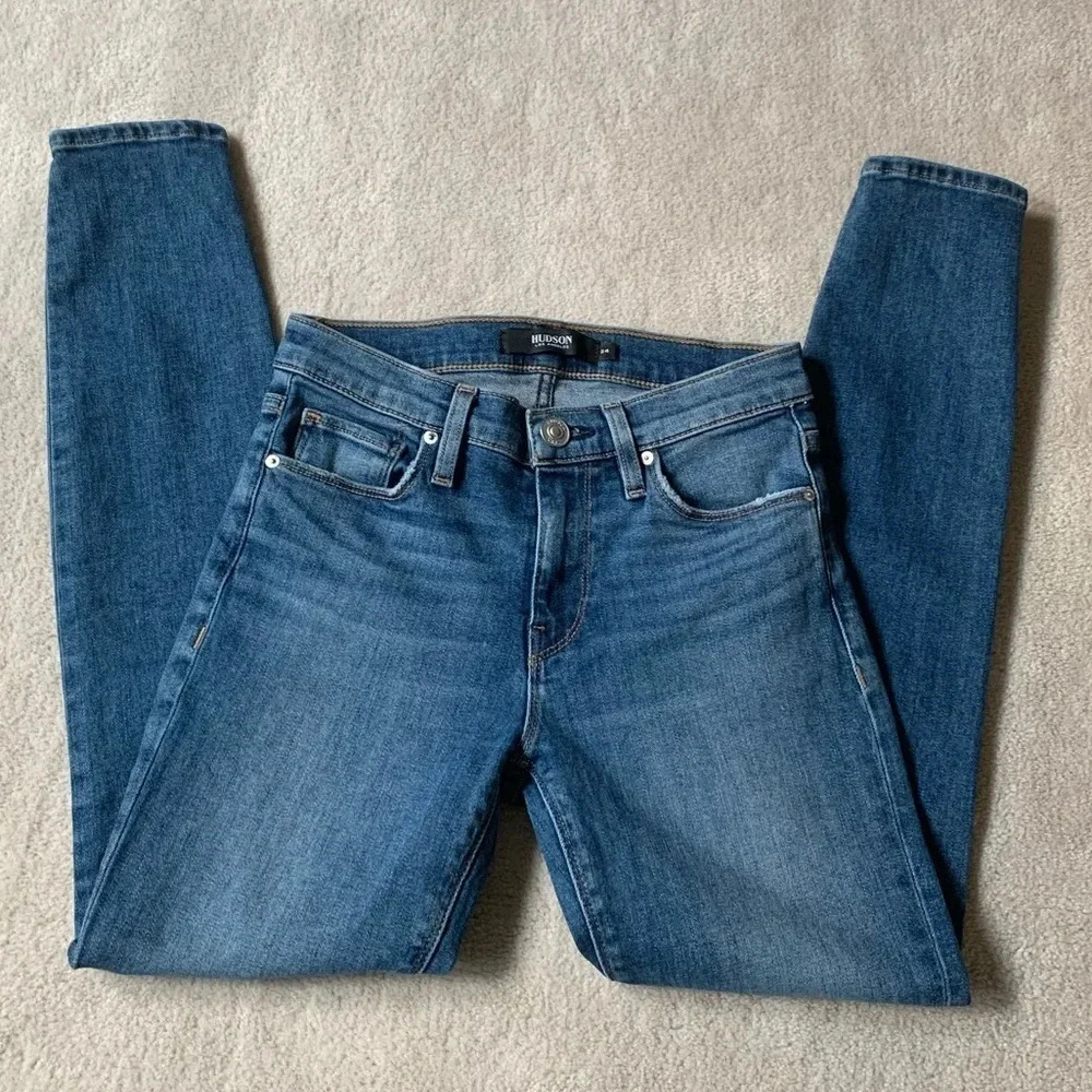 HUDSON Nico Super skinny with detailed front legs, size 24